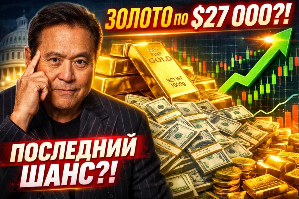 Роберт Кийосаки: золото по 27 000 долларов