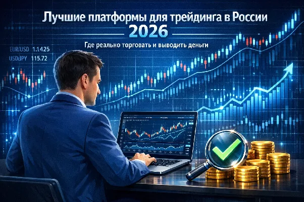 Иллюстрация к материалу «Лучшие платформы для трейдинга в России 2026» в разделе Форекс новости