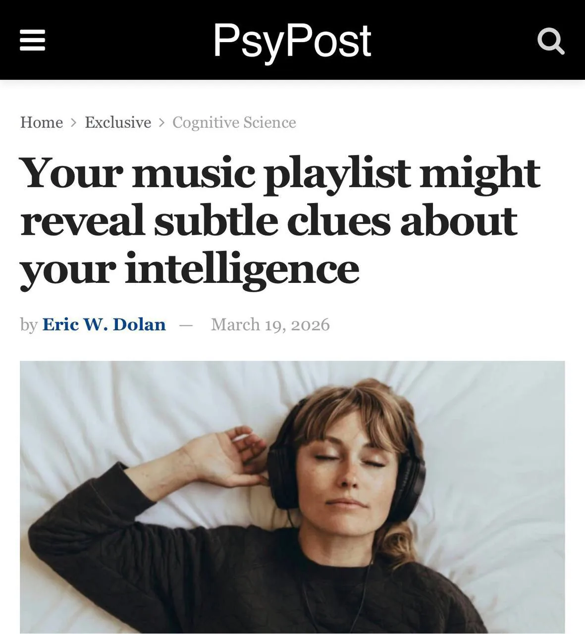 Учёные выяснили, какая музыка влияет на уровень интеллекта