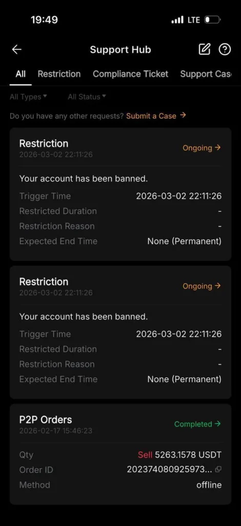 Криптобиржа Bybit начала массовые блокировки аккаунтов россиян без объяснений