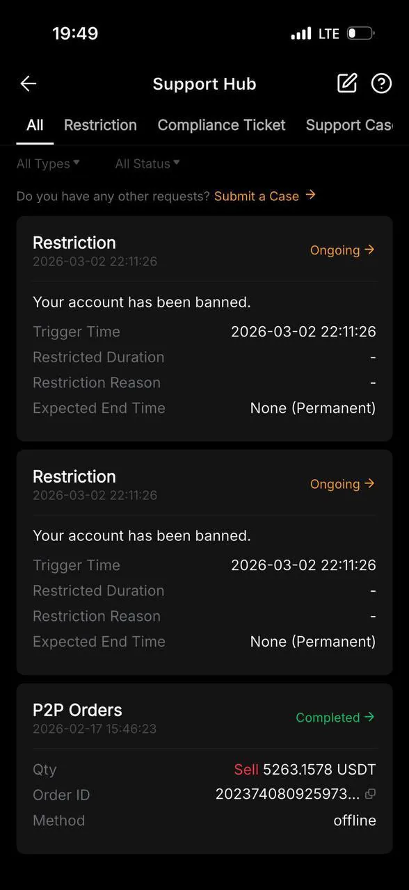 Криптобиржа Bybit начала массовые блокировки аккаунтов россиян без объяснений