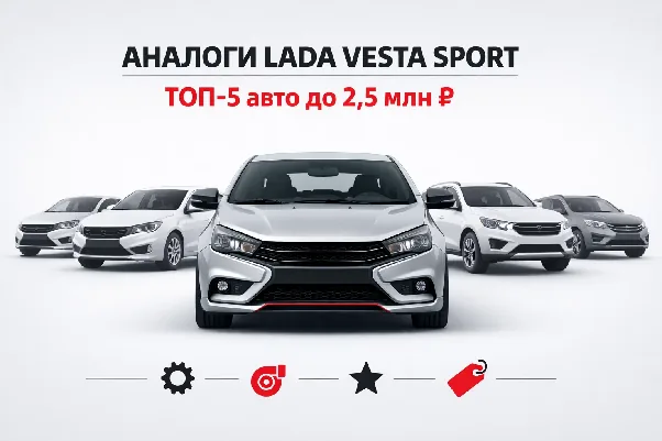 Иллюстрация к материалу «Lada Vesta Sport 2026: стоит ли своих денег и что взять вместо неё» в разделе Журнал