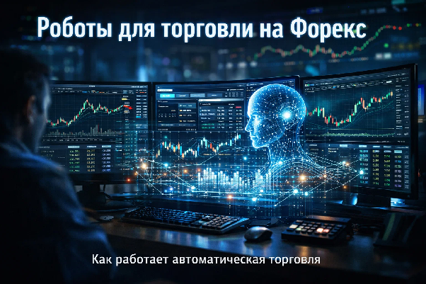 Иллюстрация к материалу «Роботы для торговли на бирже: как работает автоматическая торговля и можно ли доверять алгоритмам» в разделе...