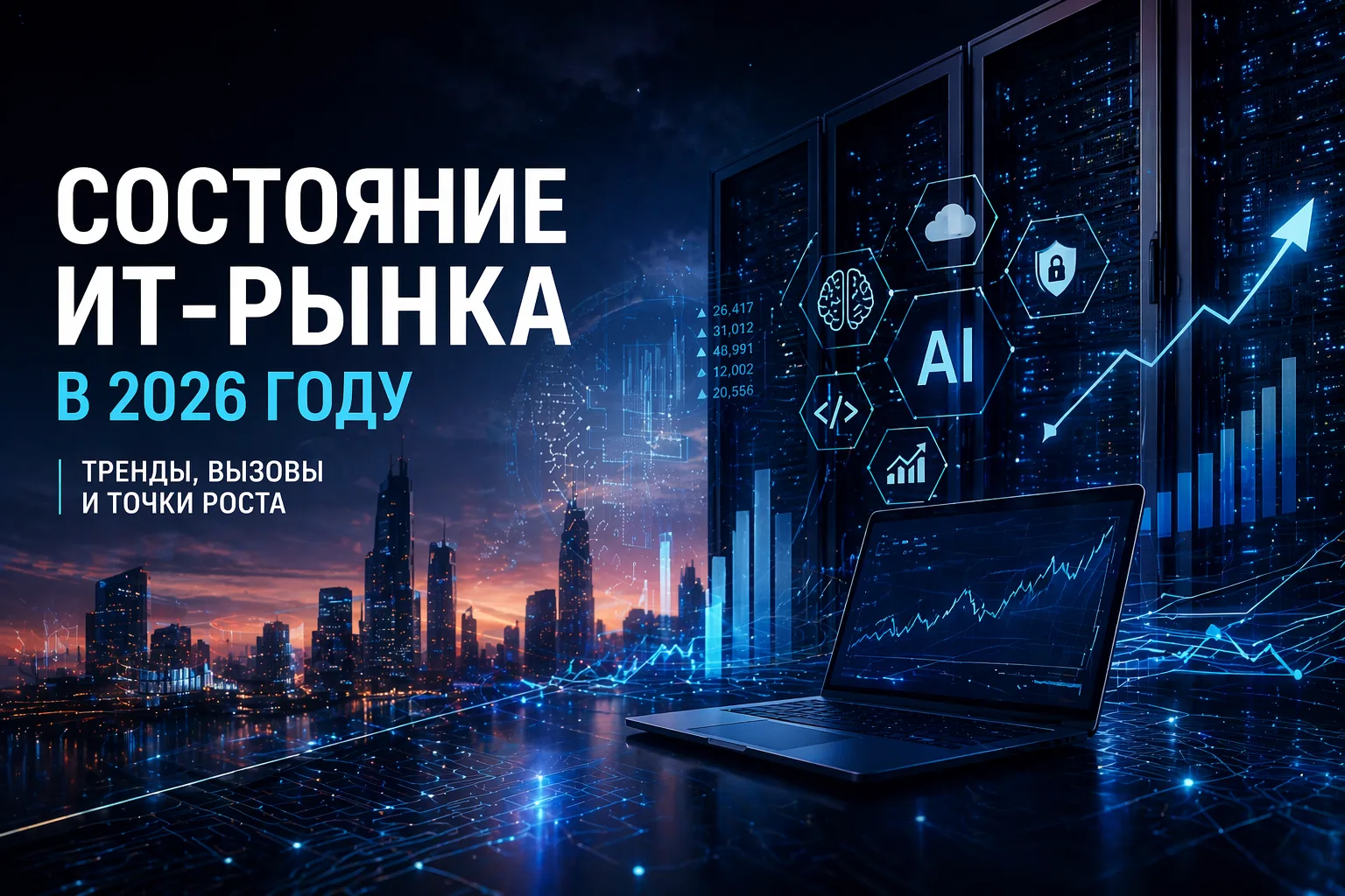 ИТ-рынок России в 2026 году: зарплаты, вакансии, кадры и работодатели