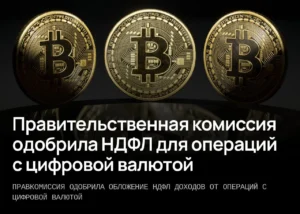 Правительственная комиссия одобрила введение НДФЛ на доходы от операций с криптовалютой