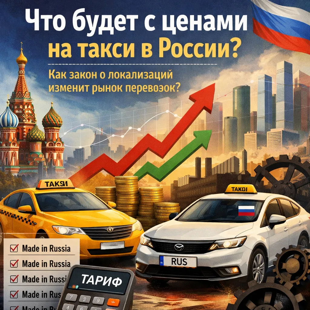 Такси в России и закон о локализации автомобилей