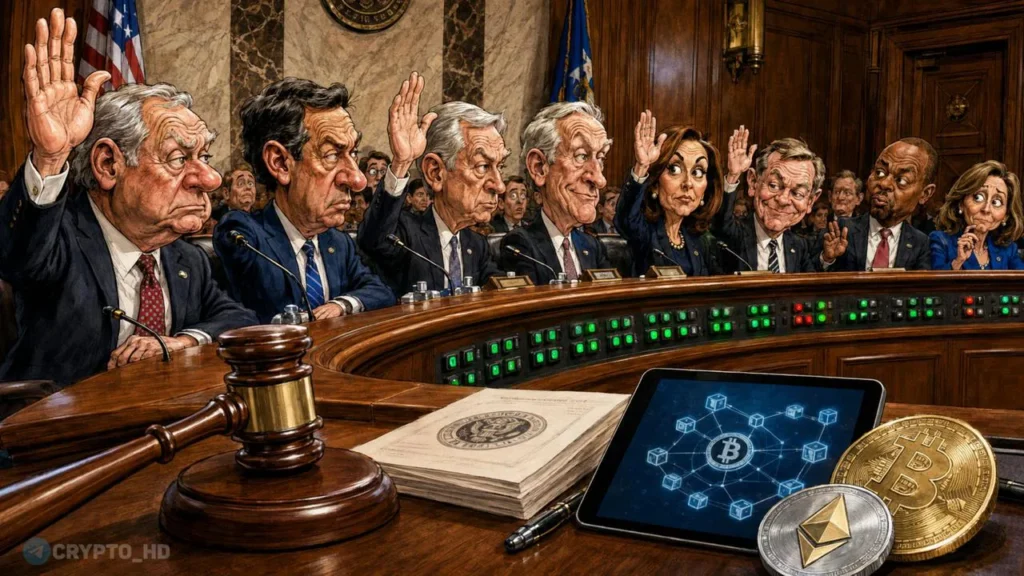 В Сенате США одобрили законопроект CLARITY Act: что изменится для крипторынка