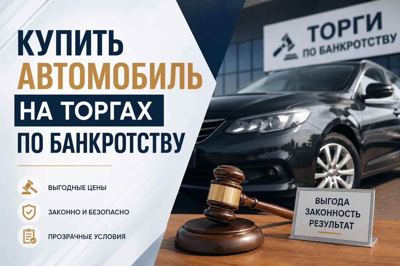 Купить автомобиль на торгах по банкротству: проверка лота, документы и риски