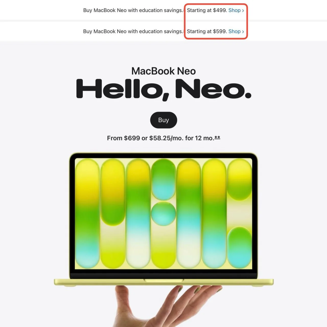 Apple повысила цены на большую часть своей техники из-за дефицита памяти