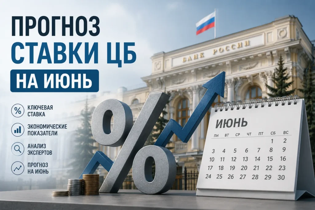 Прогноз ставки ЦБ на июнь 2026
