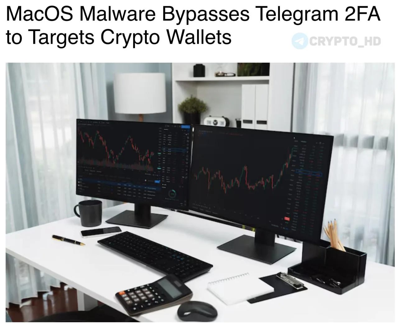 Обнаружено новое вредоносное ПО для macOS, атакующее криптокошельки и Telegram