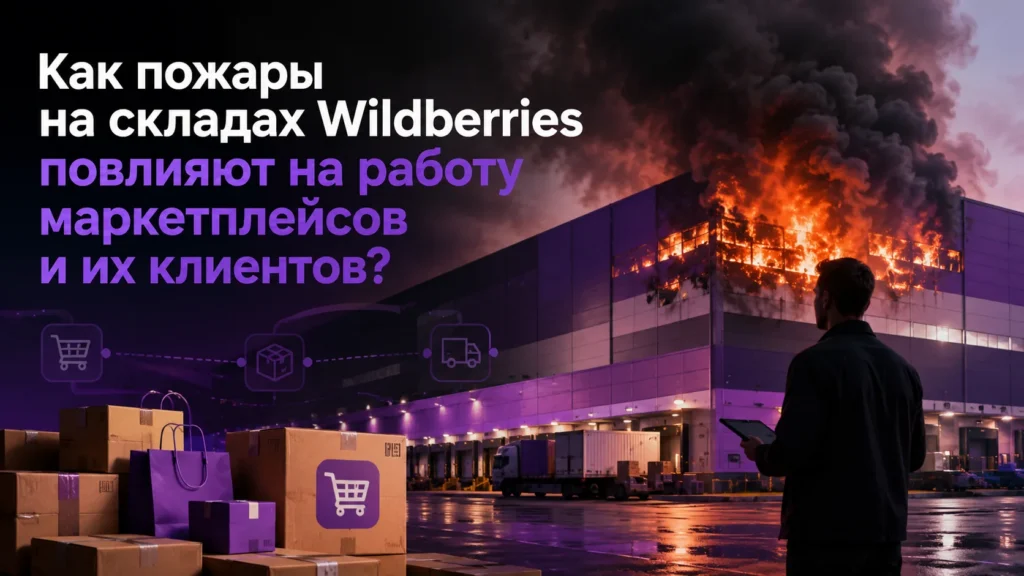 Пожар на складе Wildberries и последствия для продавцов и покупателей