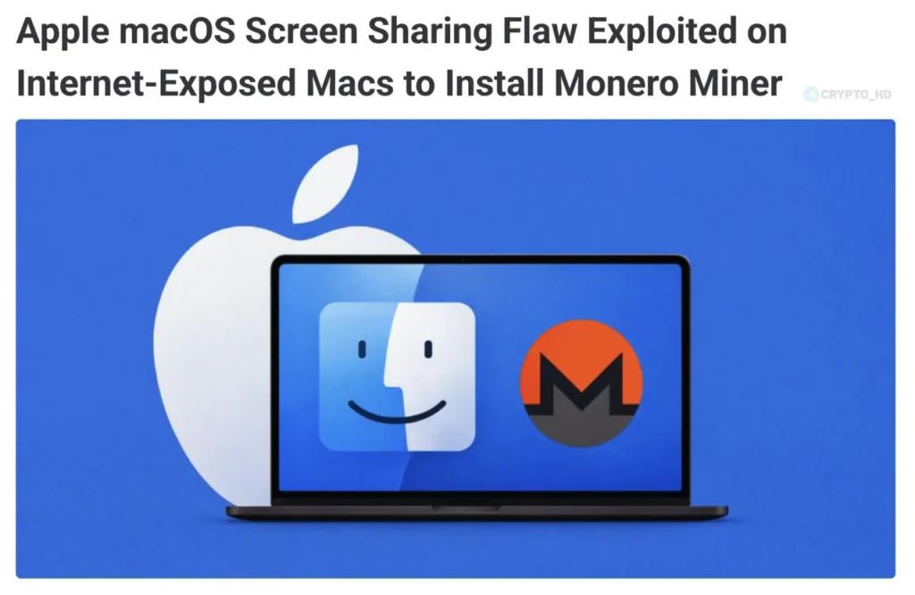 Хакеры используют уязвимость в macOS для скрытого майнинга Monero