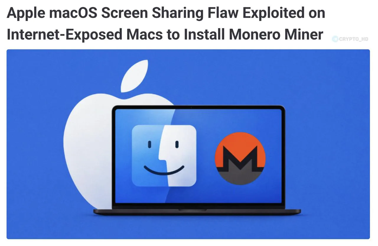 Хакеры используют уязвимость в macOS для скрытого майнинга Monero