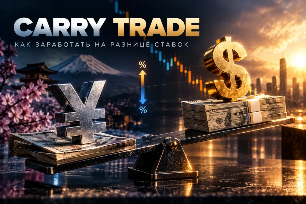 Carry trade: разница ставок доллара и иены