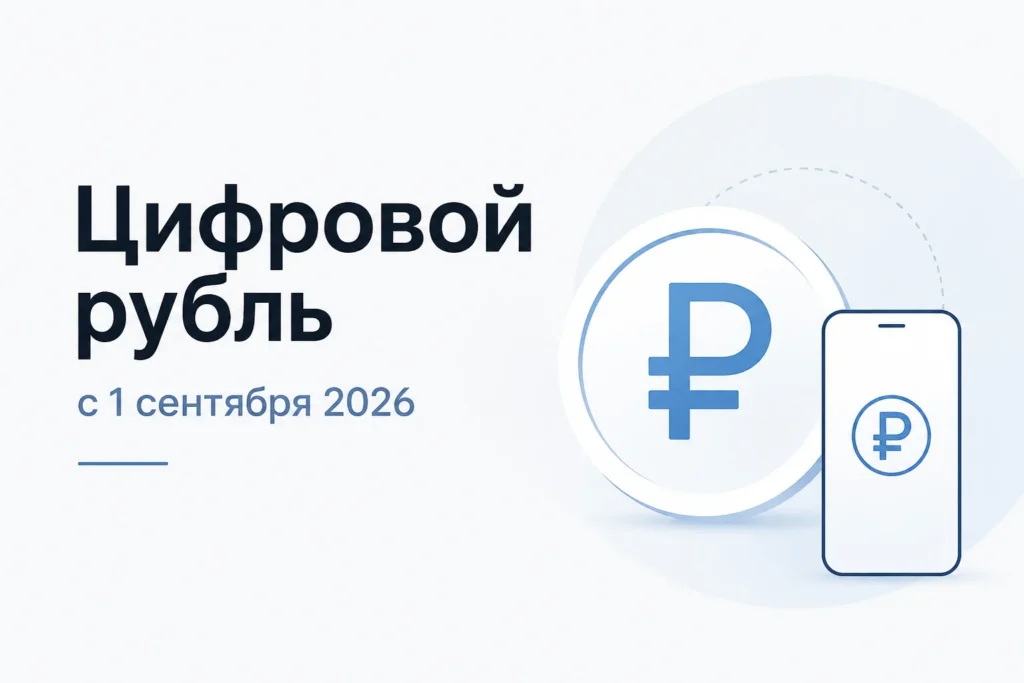 Цифровой рубль с 1 сентября 2026 года