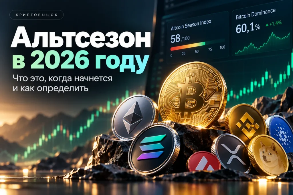 Альтсезон в 2026 году: Bitcoin, альткоины и индикаторы рынка