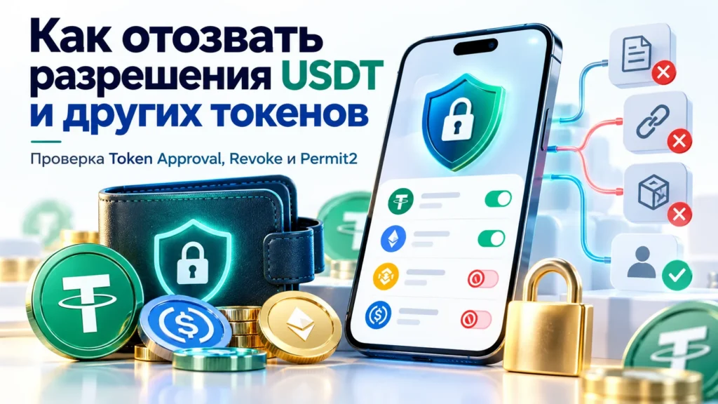 Как отозвать разрешения USDT и других токенов