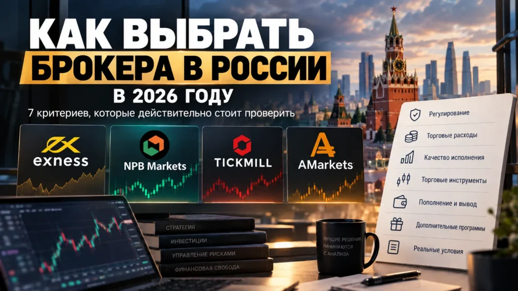 Как выбрать брокера в России в 2026 году