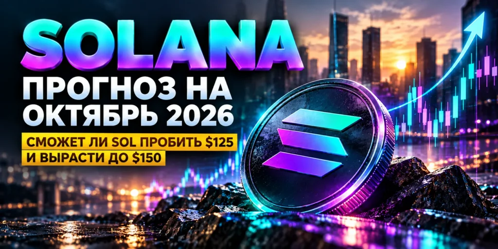 Прогноз Solana на октябрь 2026: уровни $125 и $150
